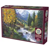 Cobble Hill Rocky Mountain High 2000 Piece Puzzle with Poster Included
