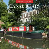 Canal Boats 2026 Wall Calendar