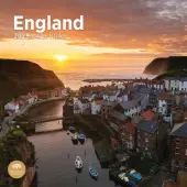 England 2025 Wall Calendar
