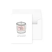 Calming Candle Birthday Card