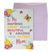 Inspirational Mom Mother's Day Card
