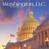 Washington DC 2025 Wall Calendar