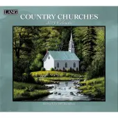 Country Churches by Bill Saunders 2025 Wall Calendar