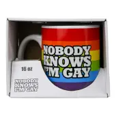 Nobody Knows 16 Ounce Mug