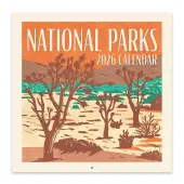 National Parks 2026 Wall Calendar