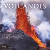 Volcanoes 2026 Wall Calendar