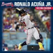 MLB Ronald Acuna Jr 2025 Wall Calendar