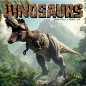 Dinosaurs Photo 2026 Wall Calendar