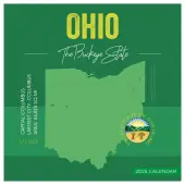 Home Ohio 2025 Wall Calendar