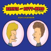 Beavis and Butt-head 2026 Wall Calendar