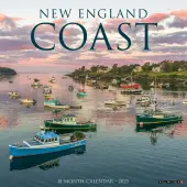 New England Coast 2025 Wall Calendar