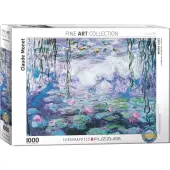 Waterlilies Claude Monet 1000 Piece Puzzle