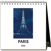 Paris Nostalgic 2026 Easel Desk Calendar