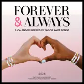 Forever and Always Swiftie 2026 Wall Calendar