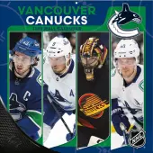 NHL Vancouver Canucks 2025 Wall Calendar