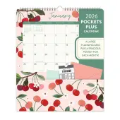 Fruit And Flora Pockets Plus 2026 Wall Calendar