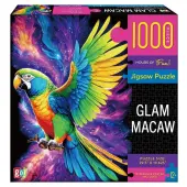 Lococo Glam Macaw 1000 Piece Puzzle