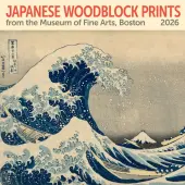 Japanese Woodblocks Museum of Fine Arts 2026 Wall Calendar
