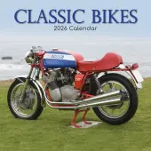 Classic Bikes 2026 Wall Calendar