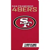 NFL San Francisco 49ers 17 Month Pocket Planner