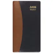 Black Tan Carriage 2026 Pocket Planner