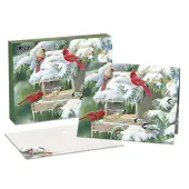 Cardinal Christmas by Susan Bourdet Boxed Christmas Cards
