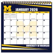 Michigan Wolverines 2026 Easel Desk Calendar