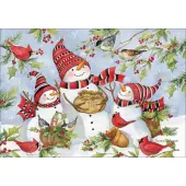 Jolly Snowmen by Susan Winget Petite Christmas Cards