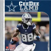 NFL Dallas Cowboys CeeDee Lamb 2026 Wall Calendar