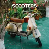 Scooters 2026 Wall Calendar