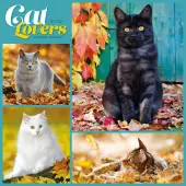 Cat Lovers 2025 Wall Calendar