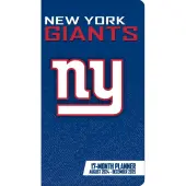 NFL New York Giants 17 Month 2025 Pocket Planner