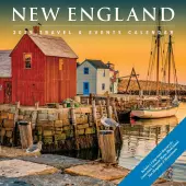 New England Travel And Events 2025 Wall Calendar