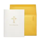 Cross Sympathy Card