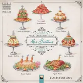 Mrs Beetons Dishes 2025 Wall Calendar