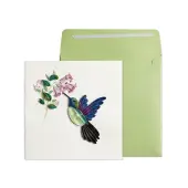 Hummingbird Quilling Greeting Card