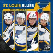 NHL St Louis Blues 2025 Wall Calendar