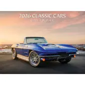 Classic Cars 2026 Wall Calendar