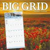 Big Grid Calendar 2026 Wall Calendar
