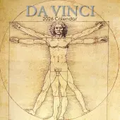 Leonardo Da Vinci 2026 Wall Calendar