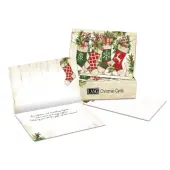 Holiday Stockings Petite Christmas Cards