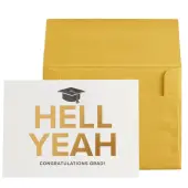Hell Yeah Graduation Card