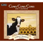 Cows Cows Cows 2026 Wall Calendar by Lowell Herrero