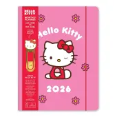 Hello Kitty Playful Pink Monthly 2026 Planner
