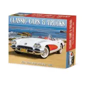 Cars and Trucks Classic 2025 Desk Calendar