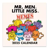 Mr Men Little Miss 2025 Wall Calendar