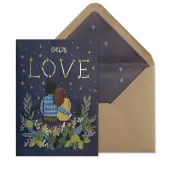 Stargazing Embrace Father's Day Card
