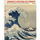 Japanese Woodblocks Museum of Fine Arts 2026 Monthly Planner