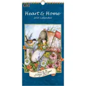 Heart and Home 2026 Vertical Wall Calendar