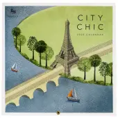 City Chic 2025 Wall Calendar